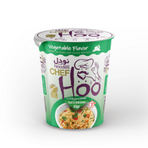 نودل لیوانی سبزیجات شف هو