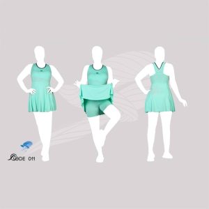 مایو زنانه دامن دار turbo کد 3441