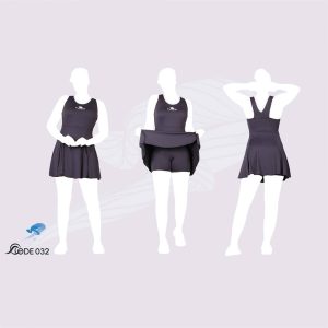 مایو زنانه دامن دار turbo کد 3444