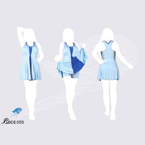 مایو زنانه دامن دار turbo کد 3428