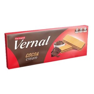 ویفر کرم دار کاکائویی ورنال فرمند