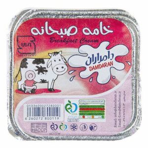 خامه نیم چرب صبحانه دامداران