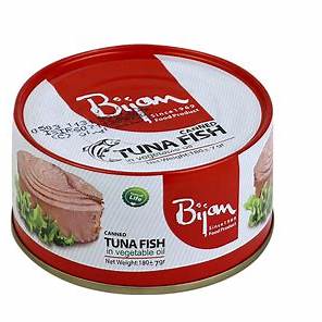 کنسرو تن ماهي در روغن گياهي بيژن
