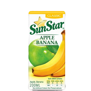 نکتار سیب و موز سان استار