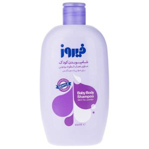 شامپو بدن کودک حاوی عصاره اسطوخودوس فیروز