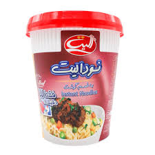نودل لیوانی گوشت الیت