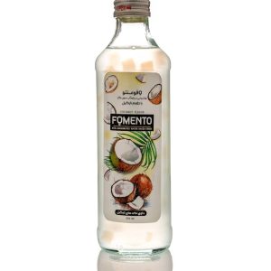 نوشیدنی با تکه های نارگیل فومنتو