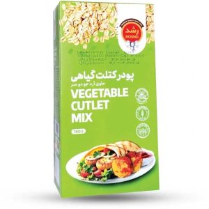 پودر کتلت گياهي حاوي جو دوسر رشد