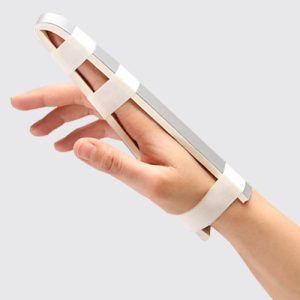 آتل آلومینیومی انگشت با فوم فشرده کد 30100 بسته 12 عددی