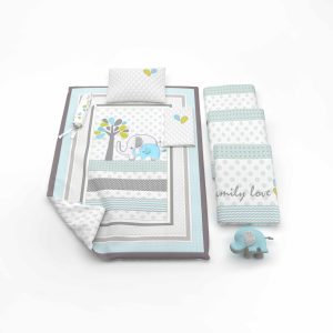 سرویس خواب هفت تکه FAMILY LOVE BOY + عروسک موزیکال