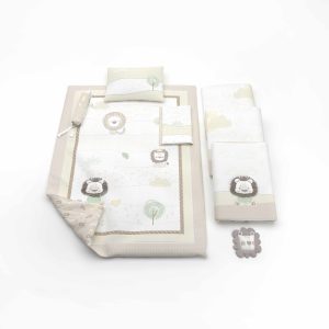 سرویس خواب هفت تکه LION CUBS + عروسک موزیکال