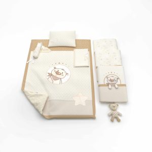 سرویس خواب هفت تکه TEDDY BEAR + عروسک موزیکال