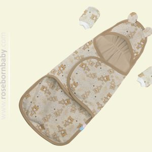 قنداق چسبی تمام چاپ BEAR & KITE