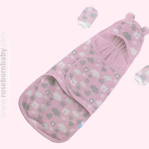 قنداق چسبی تمام چاپ LITTLE SWEETIE GIRL