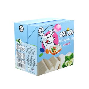 پنیر سفید کم چرب روزانه