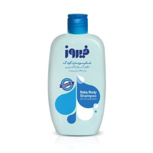 شامپو بدن کودک آبی فیروز