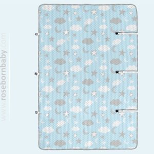 ملحفه پد دار تشک (ضد نم) LITTLE SWEETE BOY