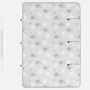 ملحفه پد دار تشک (ضد نم) FOREVER LOVE