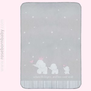 پتو دور پیچ نخی ENDLESS LOVE GIRL