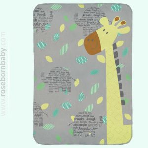 پتو دورپیچ نخی BROOKS JUNGLE