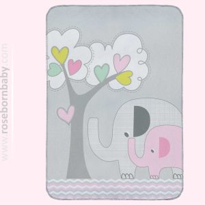 پتو دورپیچ نخی FAMILY LOVE GIRL