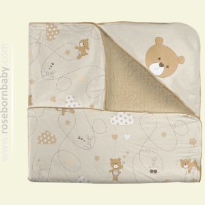 پتو دورپیچ کلاه دار BEAR & KITE