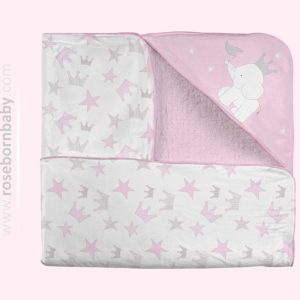 پتو دورپیچ کلاه دار ENDLESS LOVE GIRL