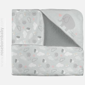 پتو دورپیچ کلاه دار FOREVER LOVE