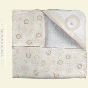 پتو دورپیچ کلاه دار LION CUBS