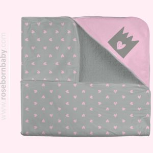 پتو دورپیچ کلاه دار LITTLE SWEETIE GIRL