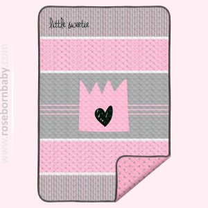 پتو تک سایز بزرگ LITTLE SWEETIE GIRL